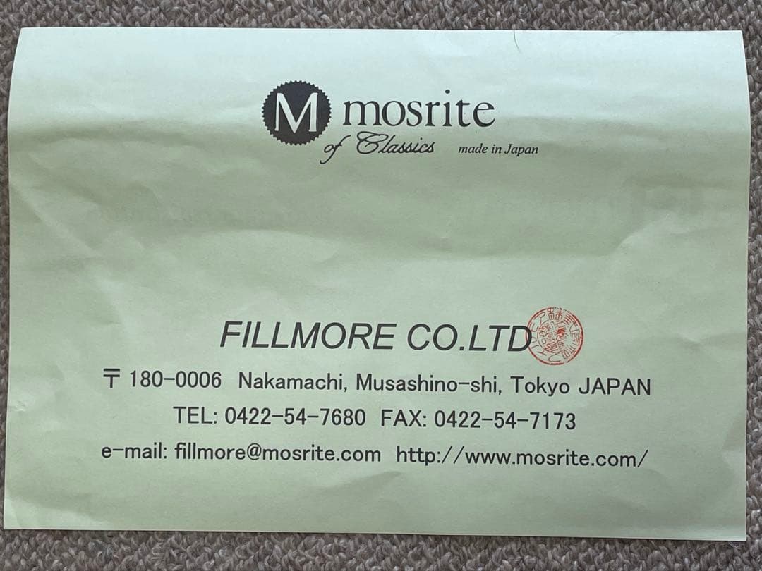 ■モズライトベンチャーズモデル 国産フィルモア クラシックス 演奏動画あり！