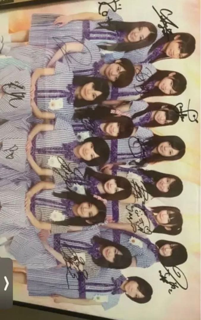 乃木坂 ポスター 生サイン