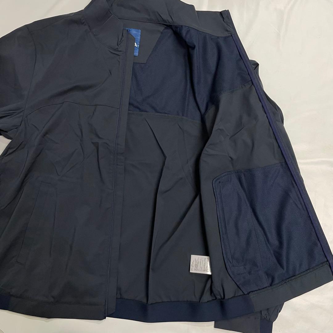 FIDRA ゴルフウェア ストレッチ ブロッキングジャケット XL 紺②