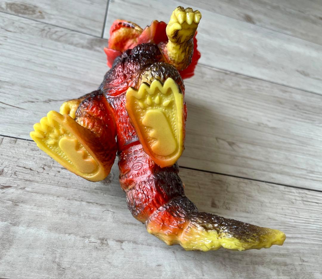 ジラース キングザウルスシリーズ ソフビ人形 極美品マルサンブルマァクポピー