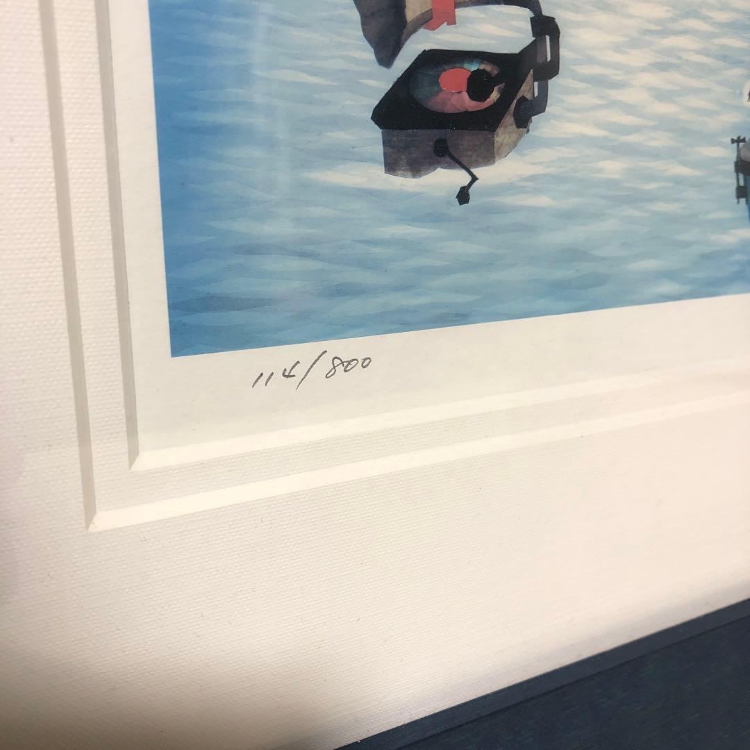 作家 藤城清治 こびとの旅立ち ダイヤモンド・スクリーニング 114/800