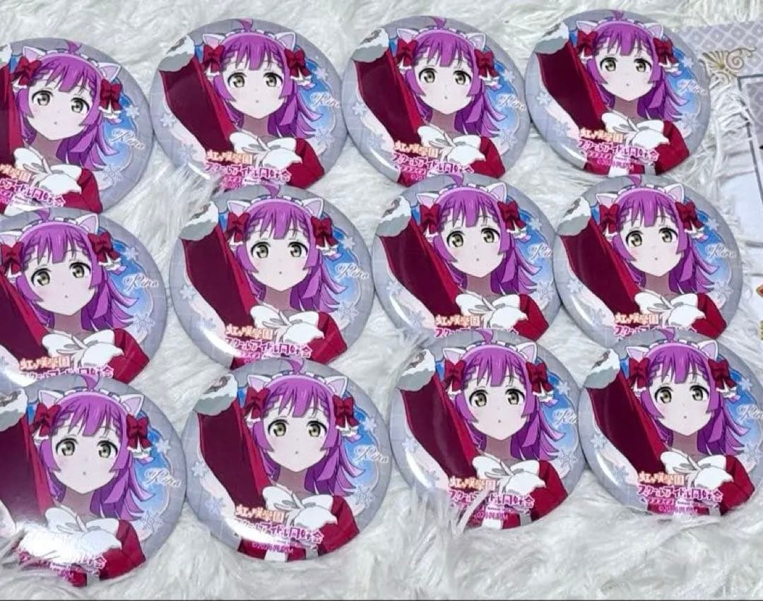 ラブライブ！虹ヶ咲　天王寺璃奈 アクアシティお台場　サンタ風衣装 12点セット