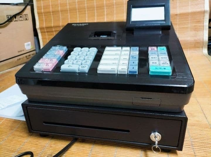 美品シャープレジスター　XE-A207　PC連携売上管理設定無料　991109