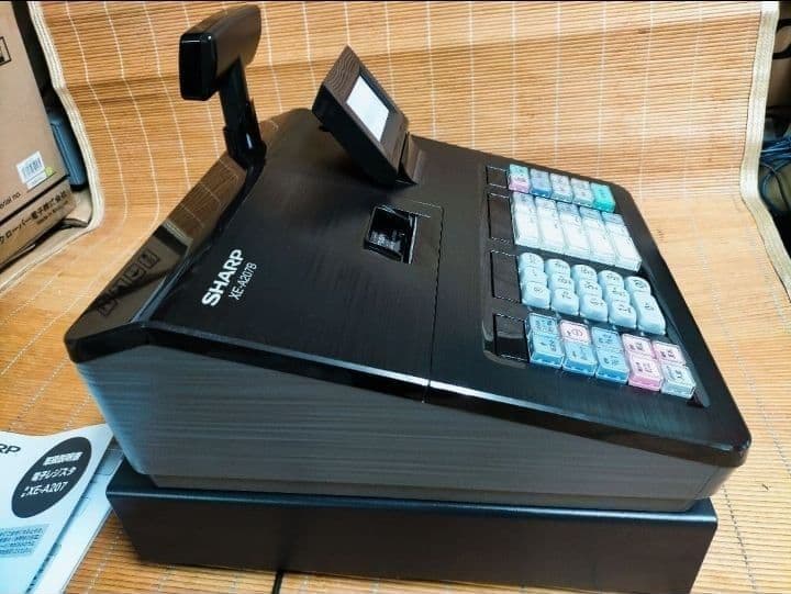 美品シャープレジスター　XE-A207　PC連携売上管理設定無料　991109