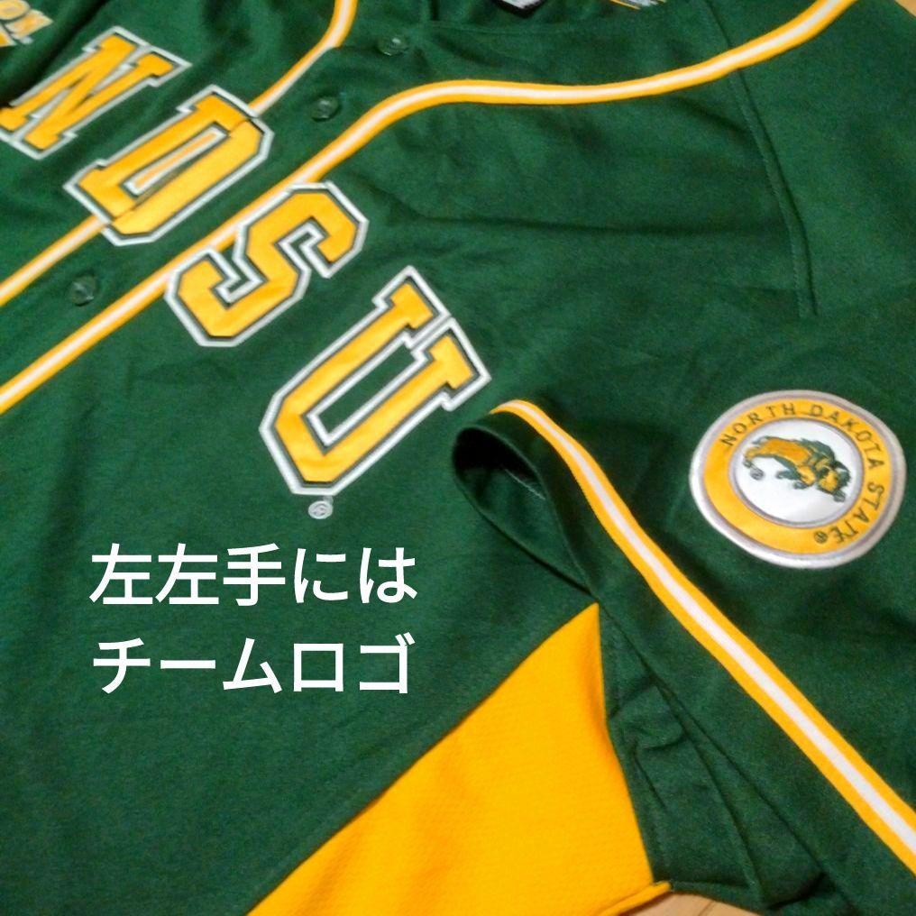 ■美品■希少■NCAA■ノースダコタ■ベースボールシャツ■ユニフォーム■カレッジ