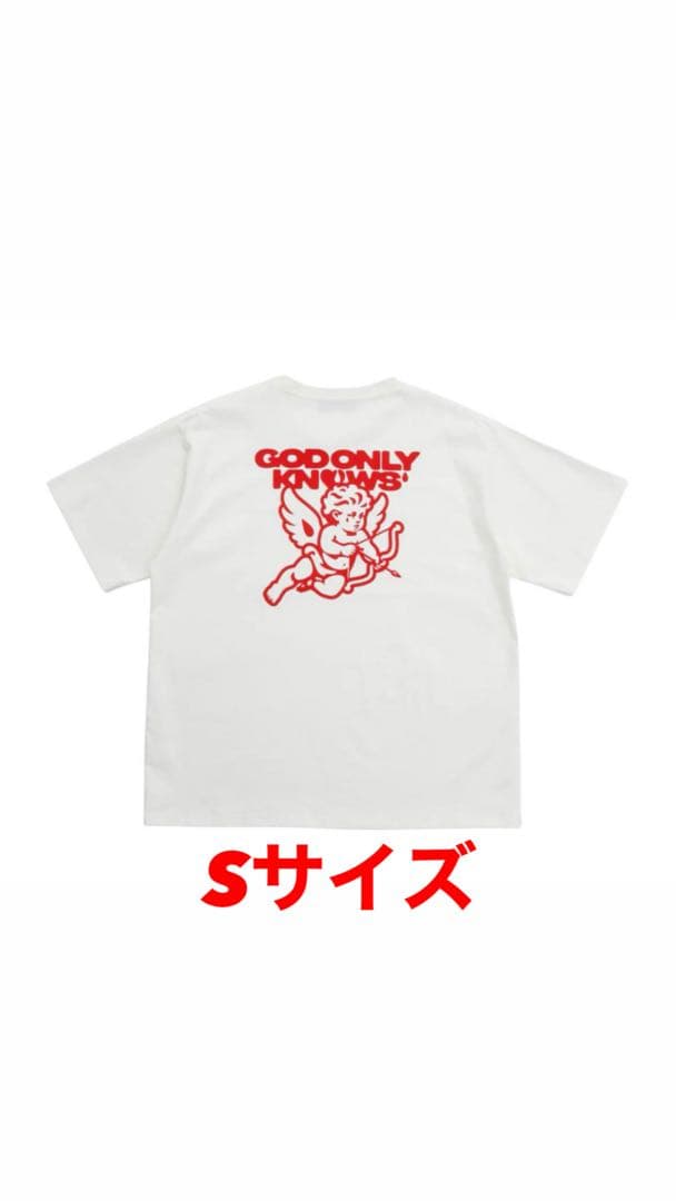 【Gun★M】GOD ONLY KNOWS ホワイト Tシャツ Sサイズ