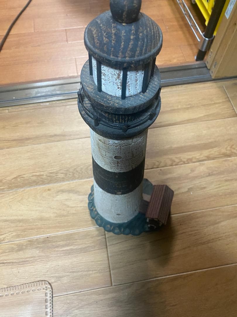 模型3点セット　帆船　灯台　マドロス人形（船長）