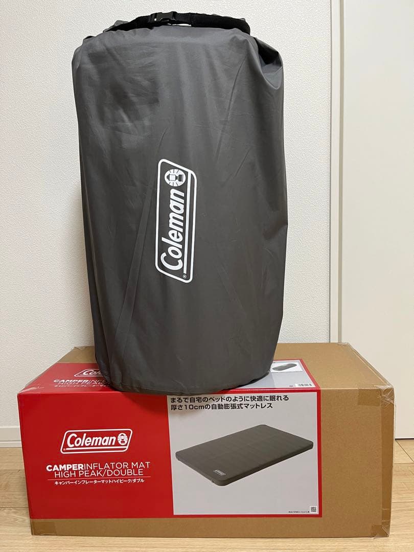 Coleman キャンパーインフレーターマット ハイピーク　ダブル　エアーマット
