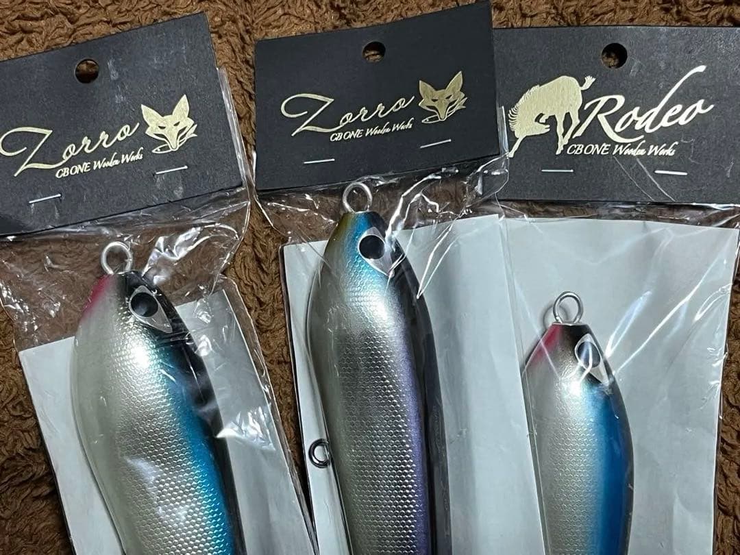 マグロ/ヒラマサ　新品　CBONE（シービーワン）　ゾロ/ロデオ　3本セット