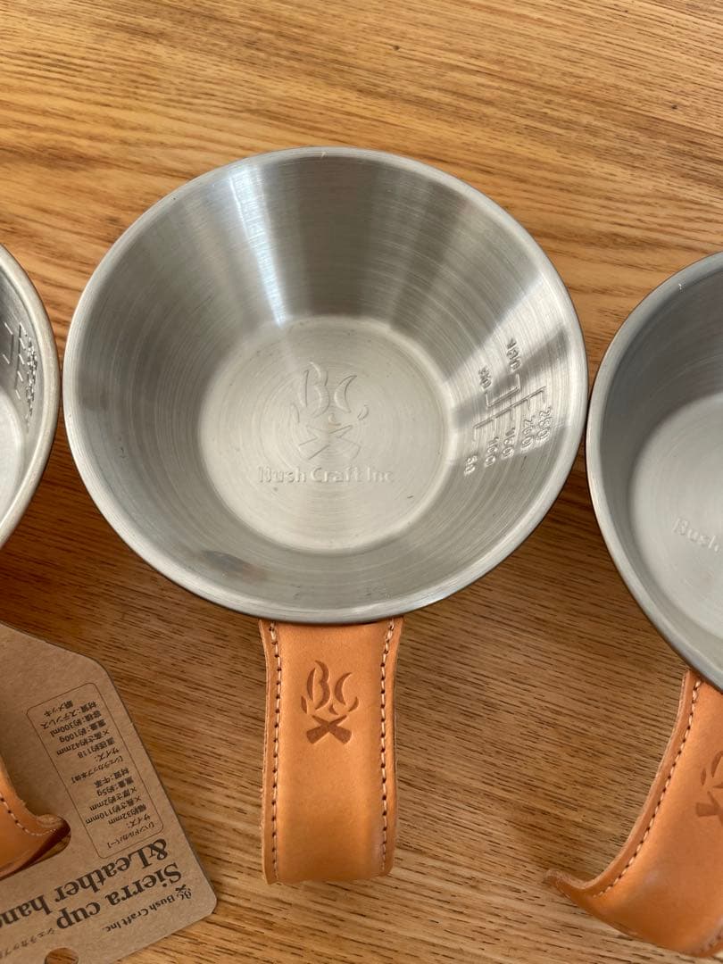 「お得セット」Bush Craft Inc. 本革カバーシェラ