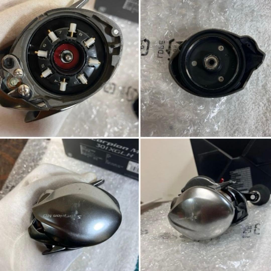 シマノ 21？　スコーピオンMD 301XGLH 左ハンドル　キズあり