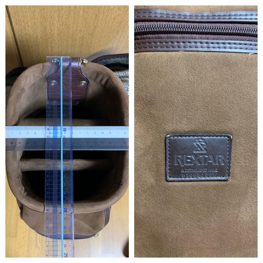 キャディーバッグ　REXTER ボストンバッグ、シューズバッグ3点セット