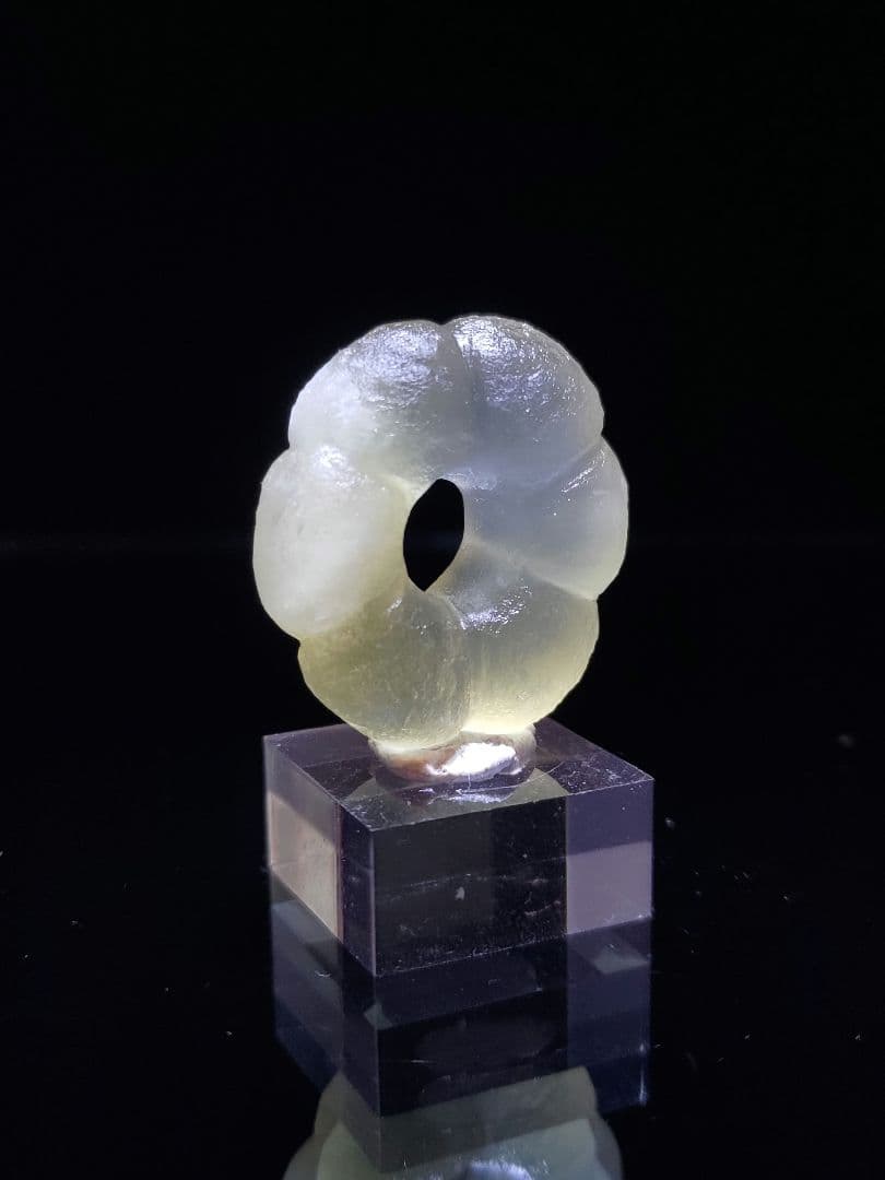 フローライト リング ポンデリング インド産 原石 鉱石 標本 ③