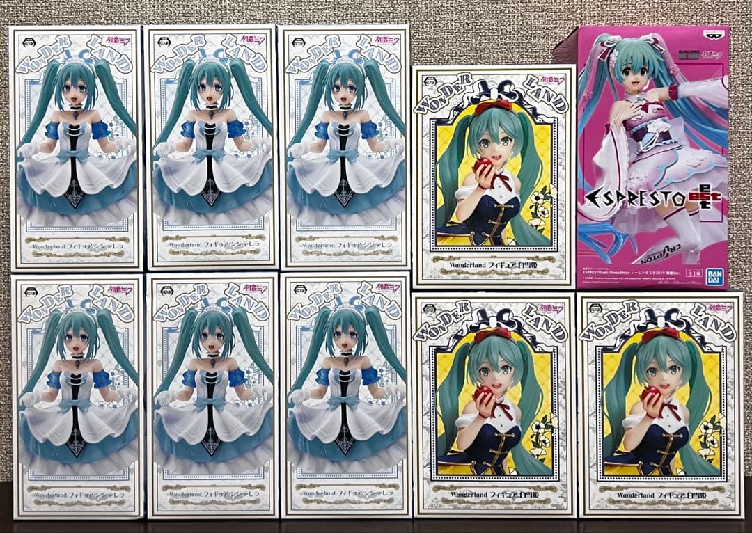 初音ミク 最新プライズフィギュア まとめ売り