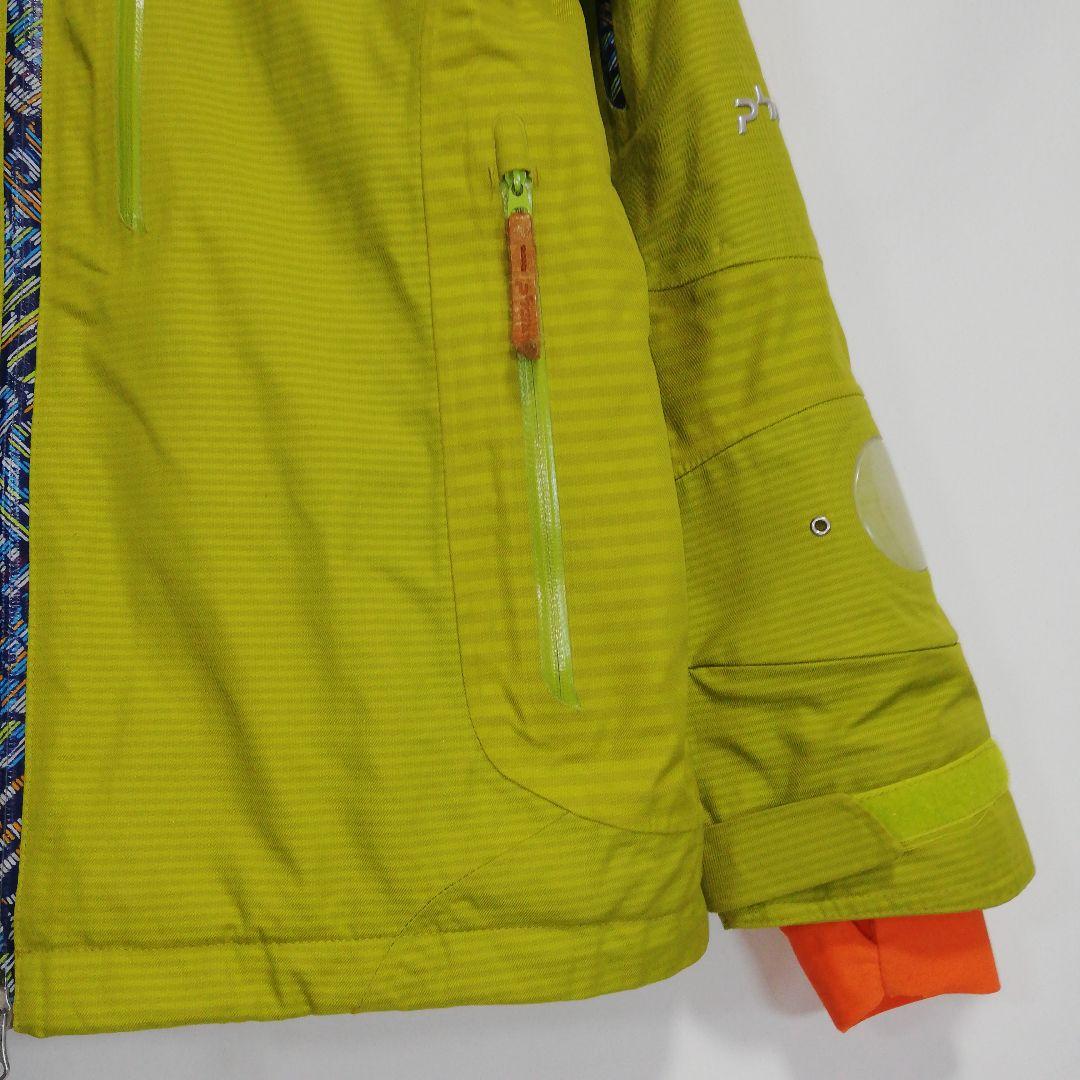 phenix スノボウェア ジャケット グリーン 黄緑色 ロゴ フェニックス