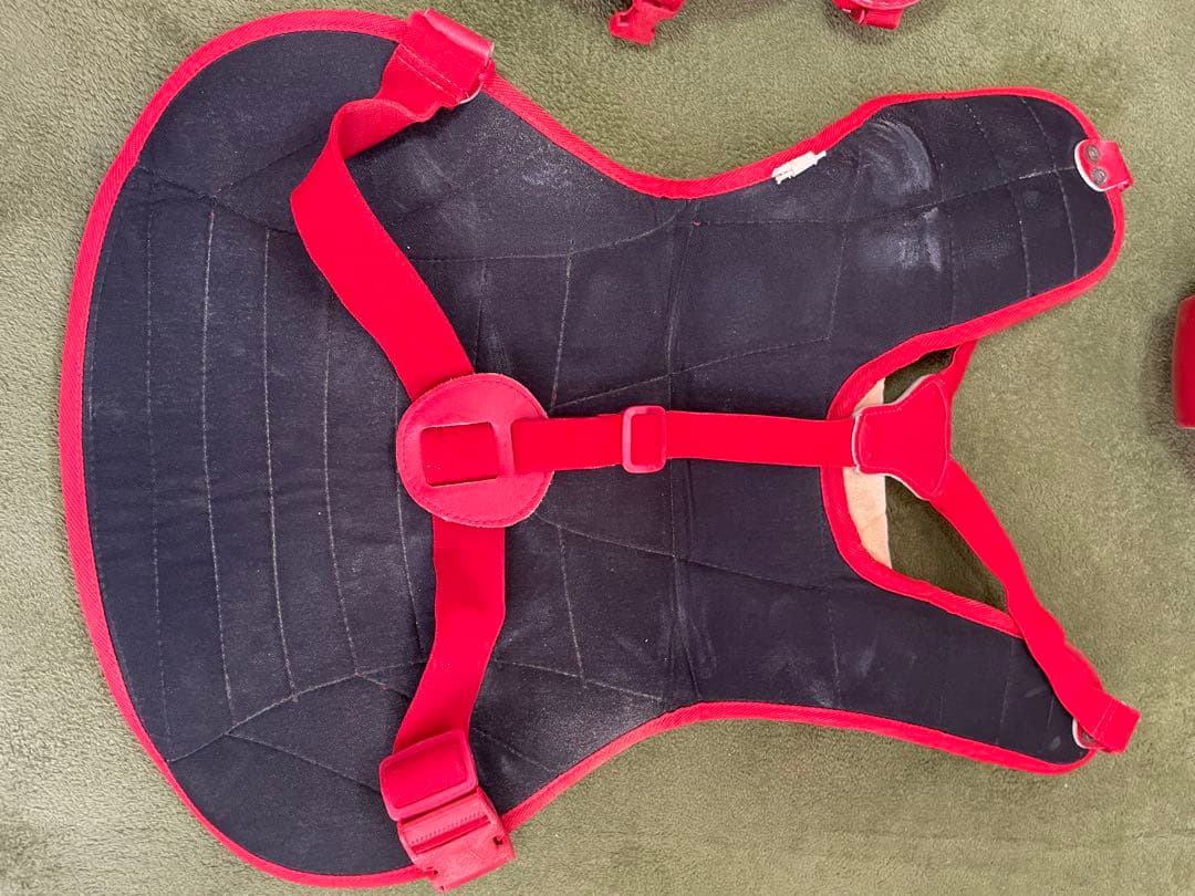 【野球】 キャッチャー用プロテクターセット　軟式用