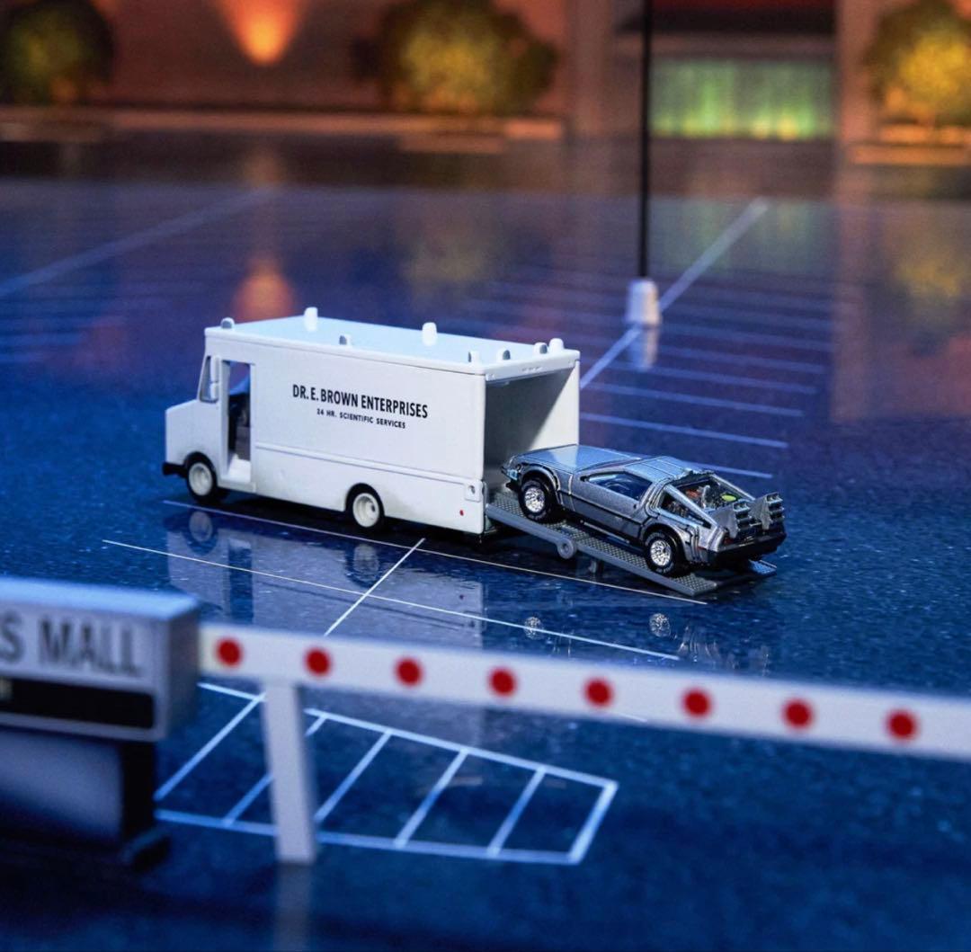 【新品】ホットウィール　RLC デロリアン　40th アニバーサリーセット