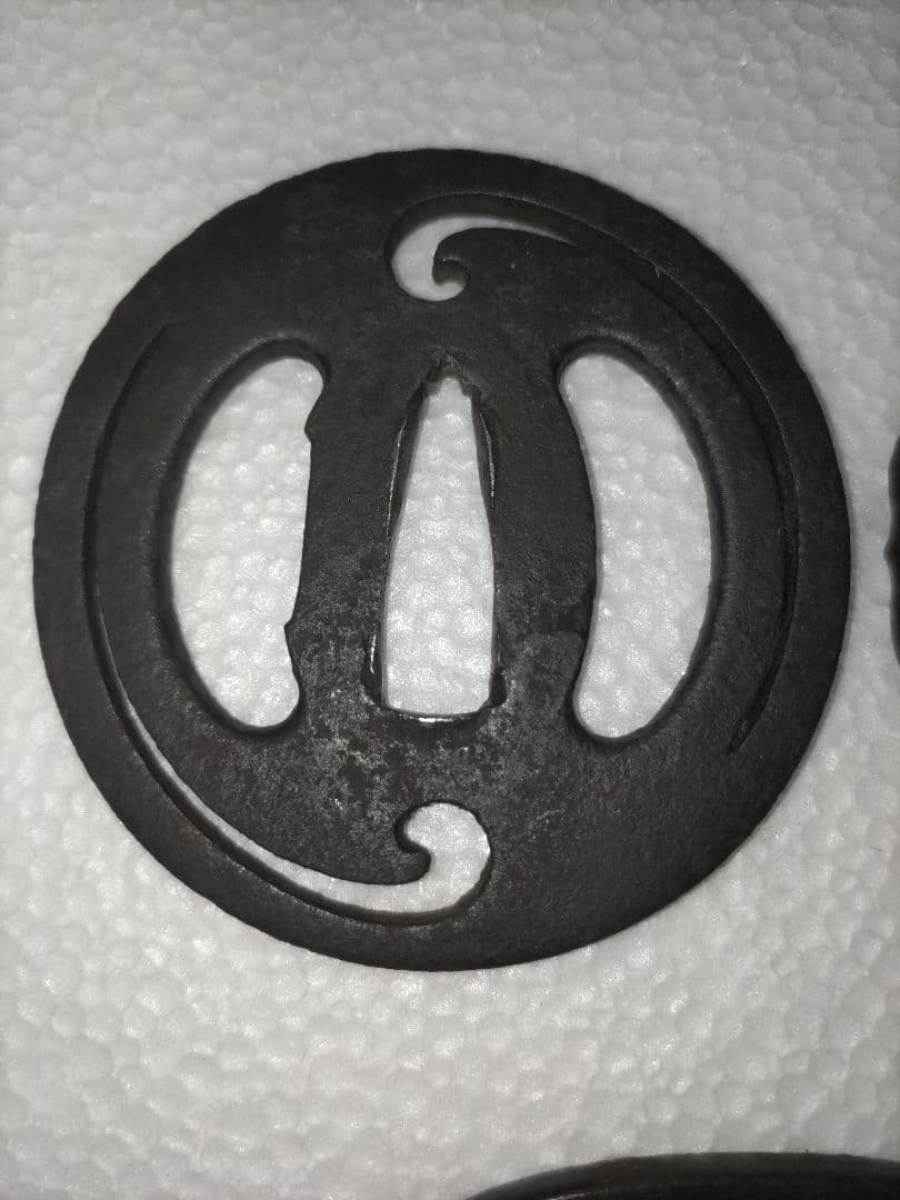 鍔　5点セット　刀装具