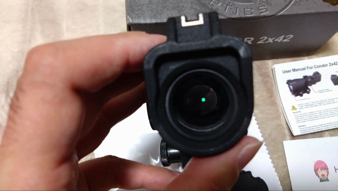 トイガン VECTOR OPTICS CONDOR 2x42 SCRD-03