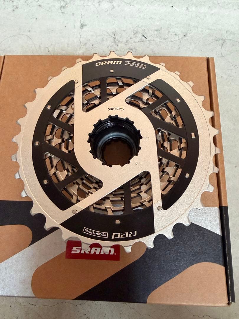 Sram red axs 12s スプロケット カセット 1290 10-33T