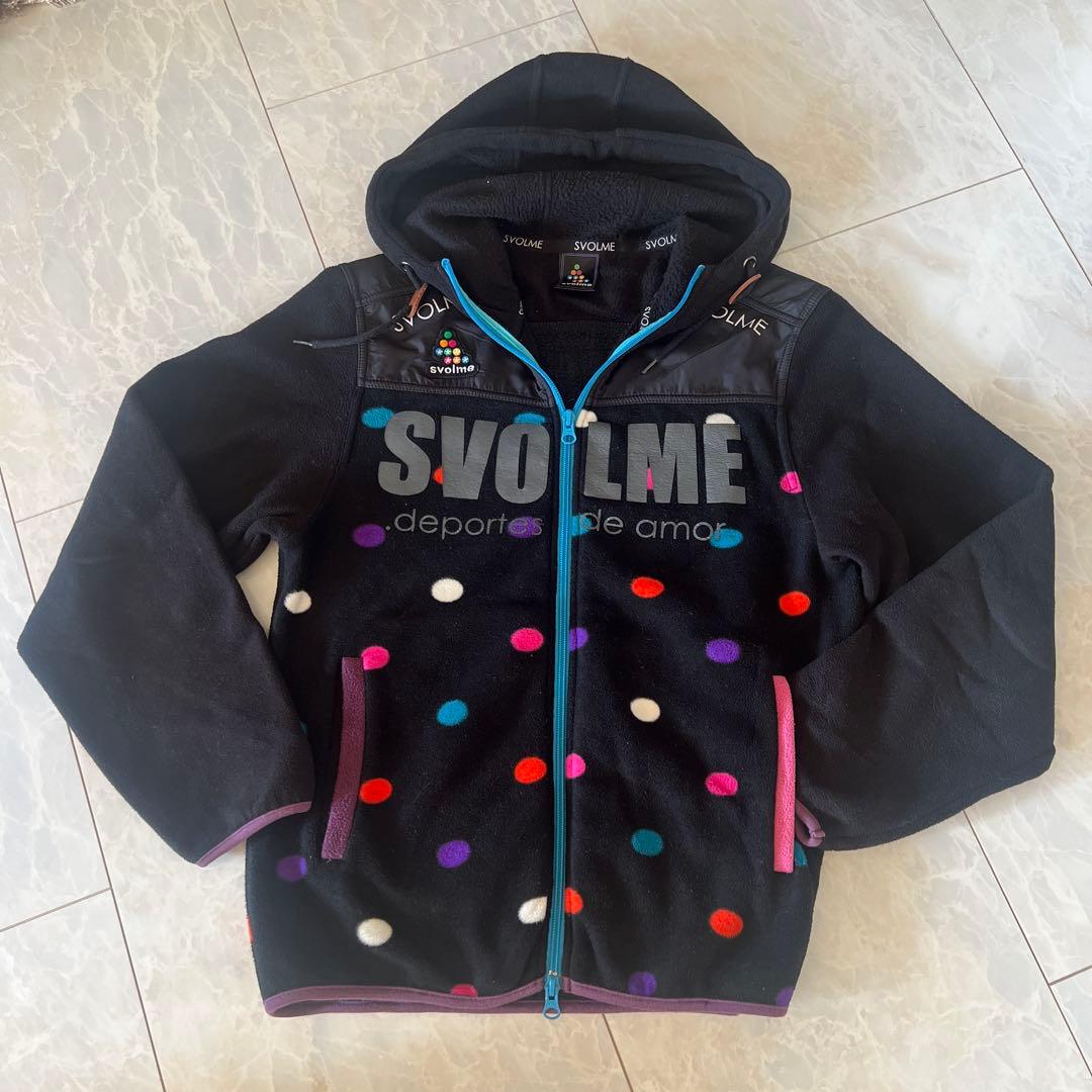 スボルメ SVOLMEピステ上下セット ブラック/マルチカラー