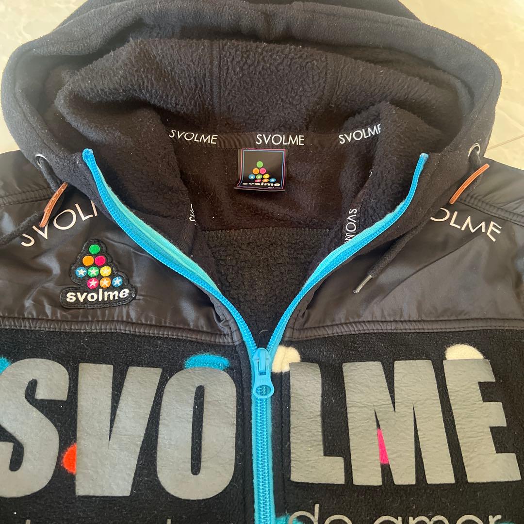 スボルメ SVOLMEピステ上下セット ブラック/マルチカラー