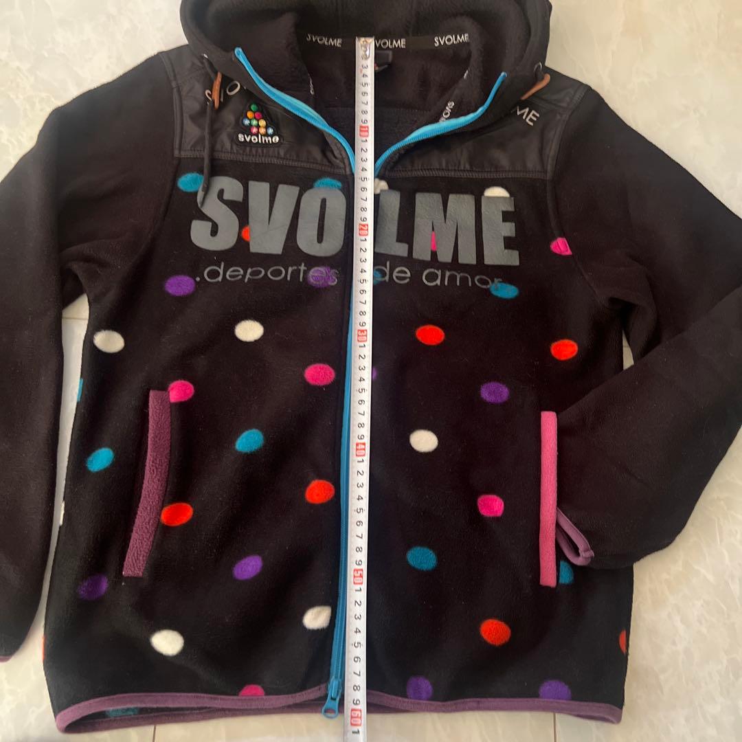 スボルメ SVOLMEピステ上下セット ブラック/マルチカラー