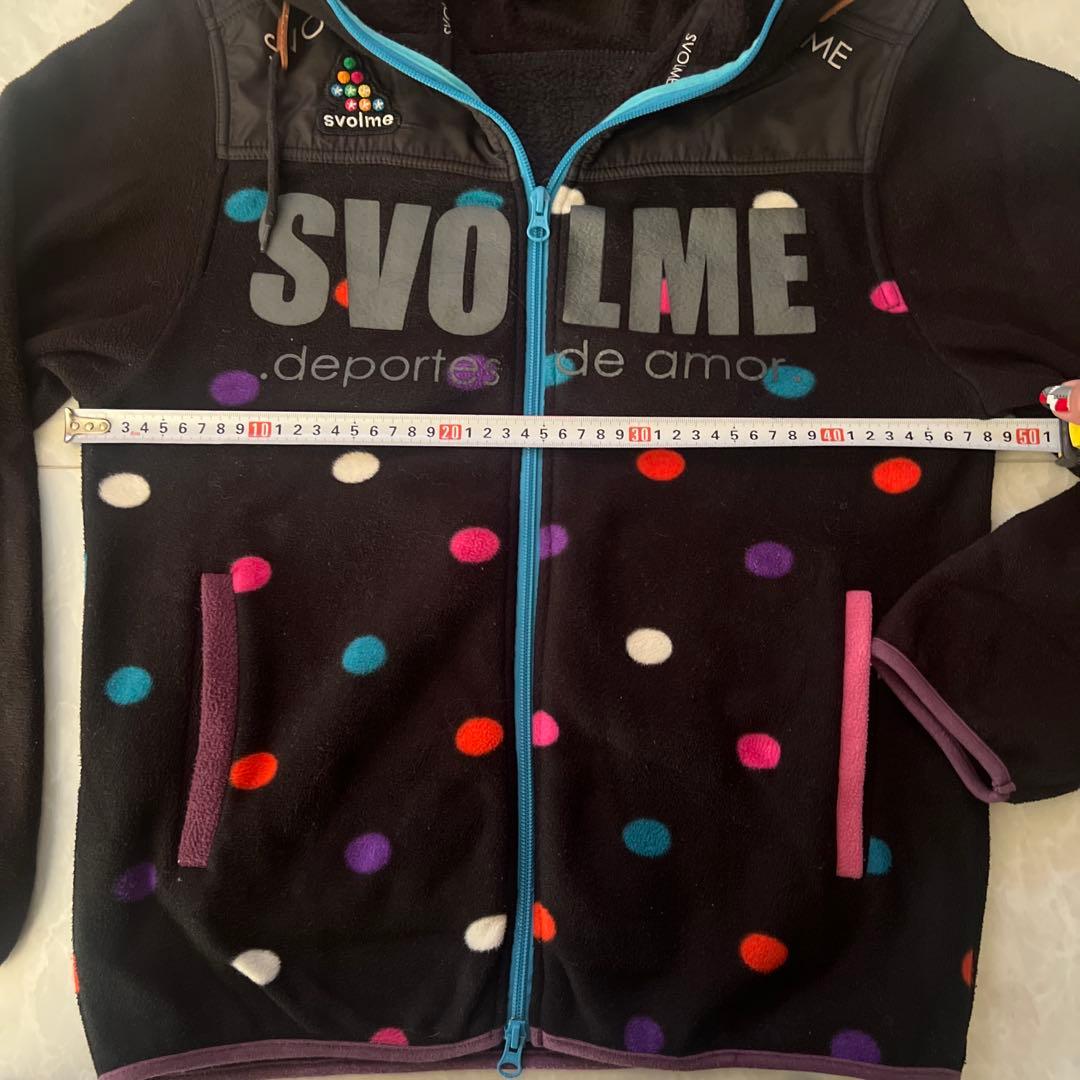 スボルメ SVOLMEピステ上下セット ブラック/マルチカラー