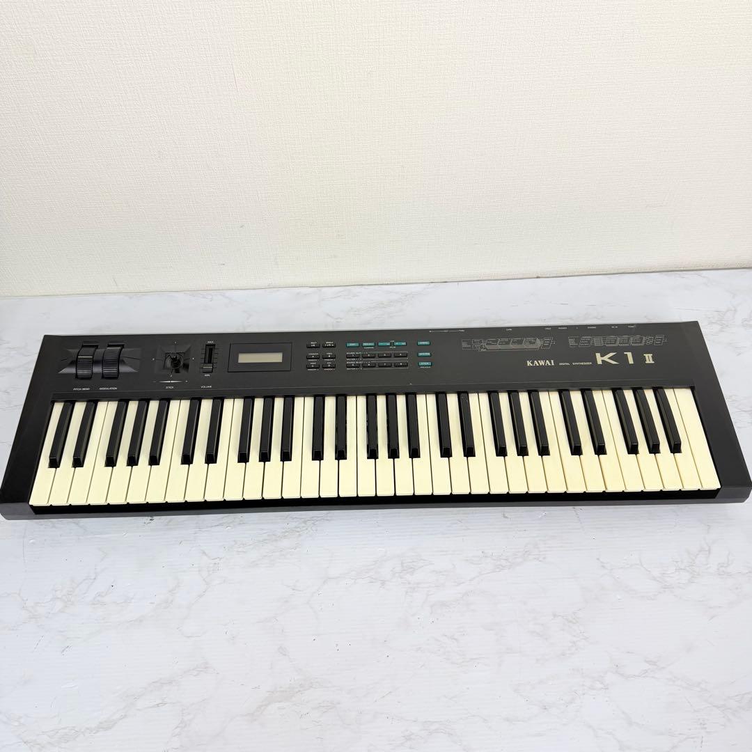 KAWAI　K1Ⅱ　デジタルシンセサイザー　ソフトケース　61鍵盤　動作品
