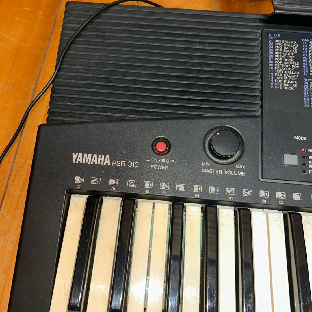 付属品完備　YAMAH ヤマハ　電子ピアノ　キーボード　PSR-310