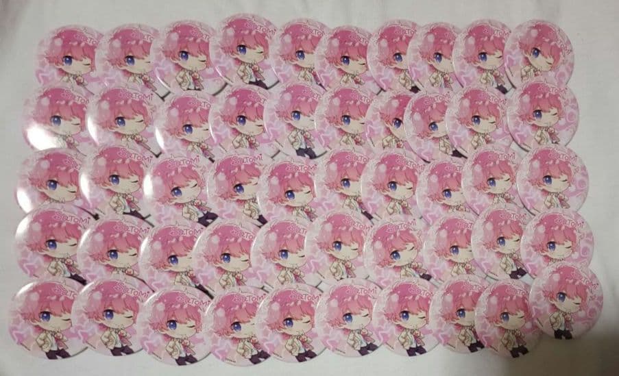 すとぷり　さとみ　缶バッチ　2021　spring デフォ