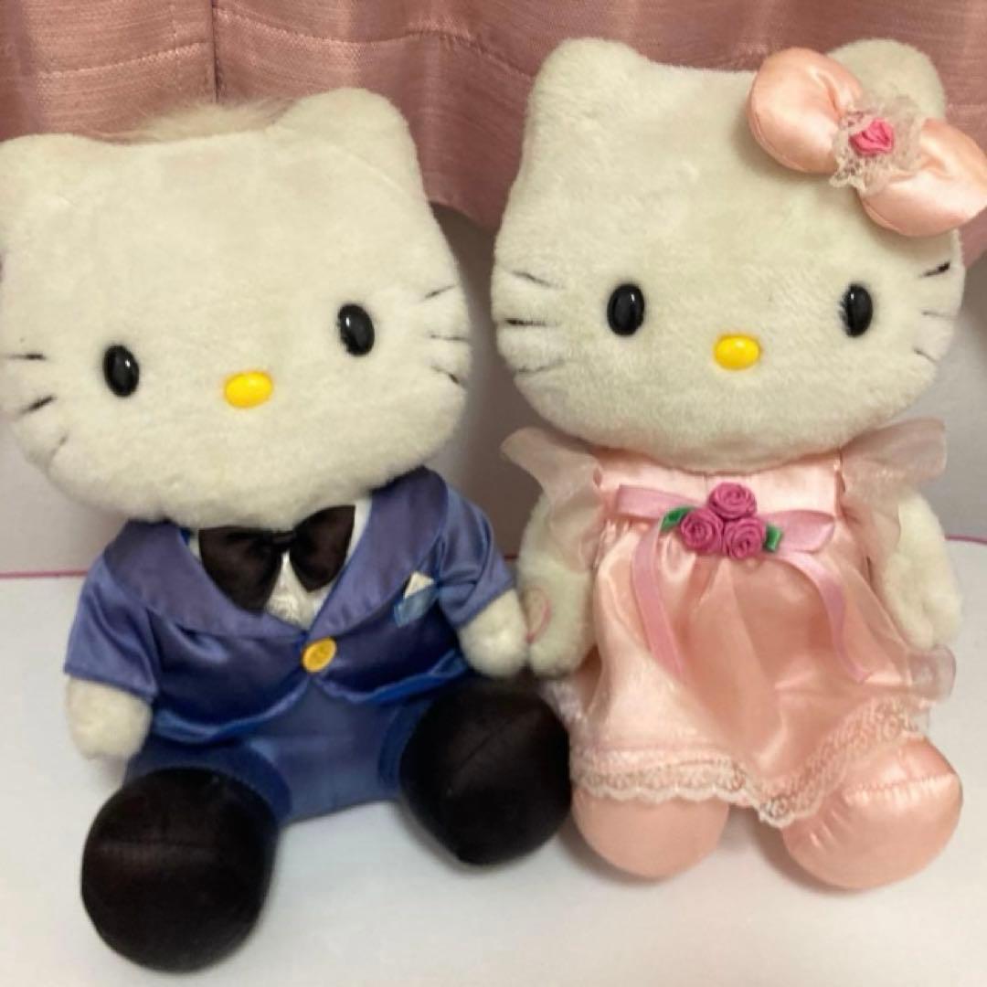 平成レトロ♡キティ♡ダニエル♡ウェディング♡ぬいぐるみ♡歌う♡踊る♡喋る♡レア