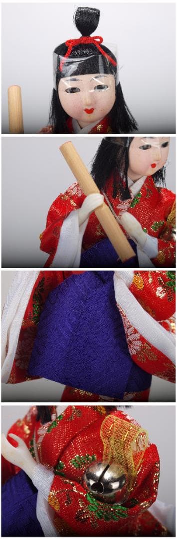 可愛い人形　箱付き　新品に近い　かかし　激安骨董品 X762C12-5