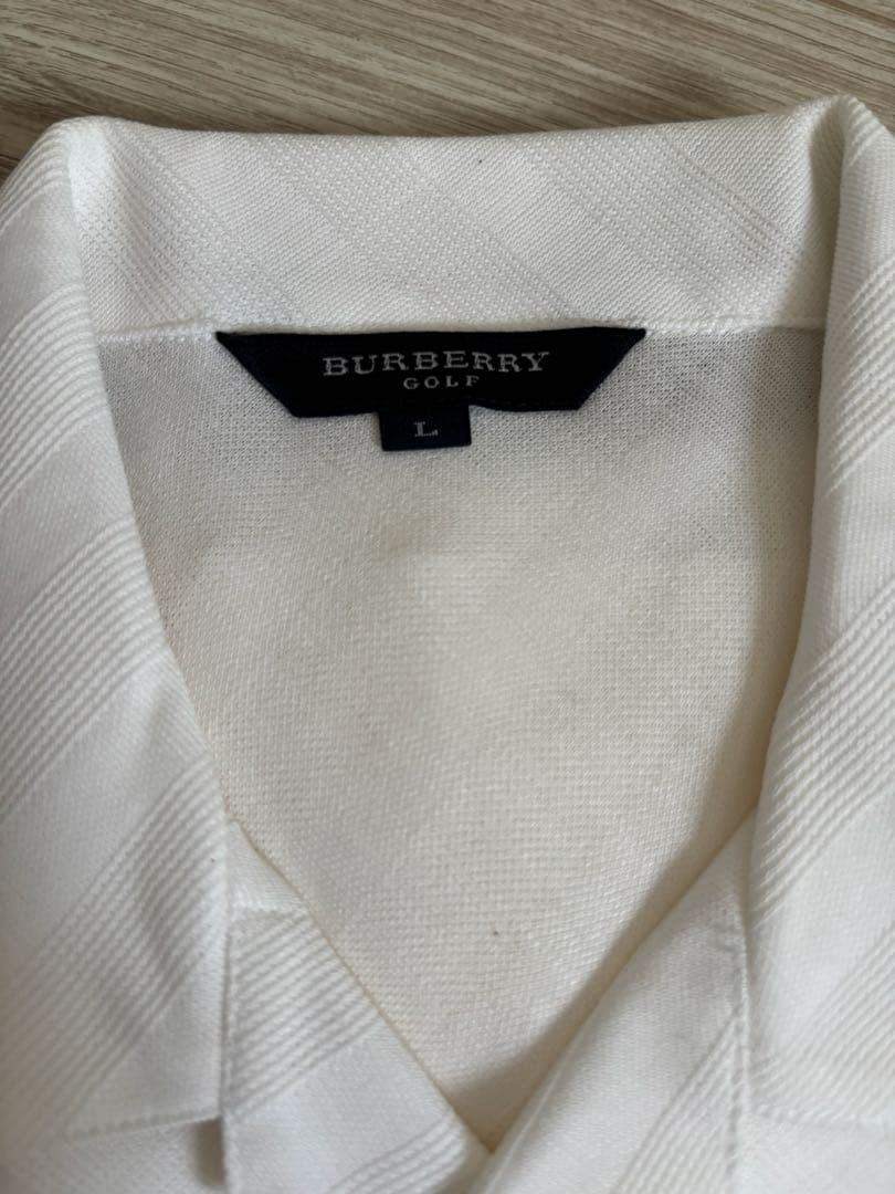 Burberry golf ポロシャツ　L