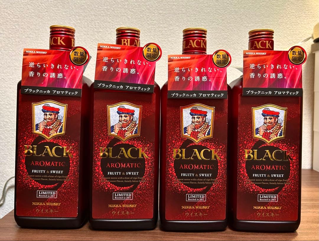 ニッカ ブラック アロマティック 4本セット