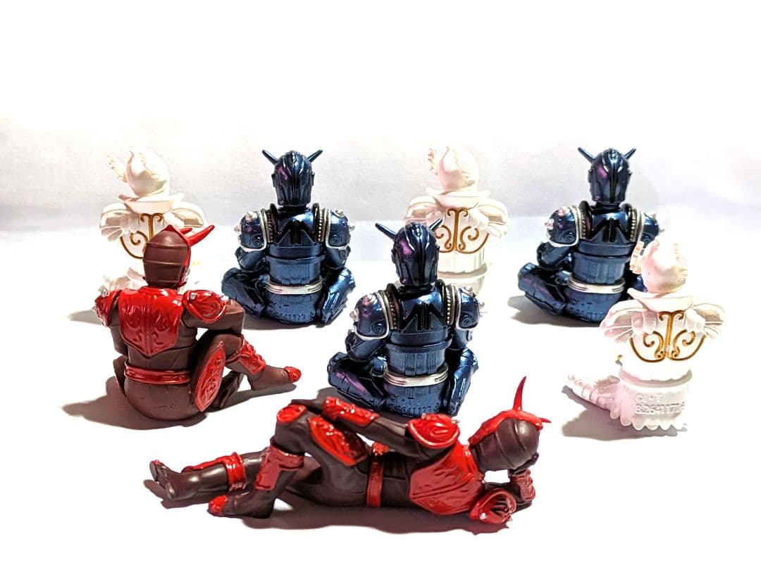 ☆美品★新品✿ガチャ✿仮面ライダー　電王 　イマジン　まちぼうけ　８体✿