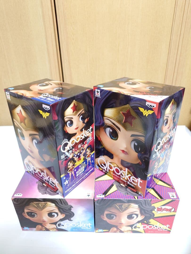 Qposket ワンダーウーマン 4体セット