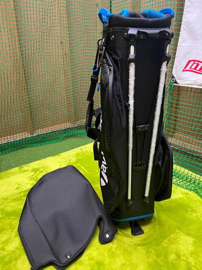 TaylorMade スタンドキャディバッグ ブラック/ブルー