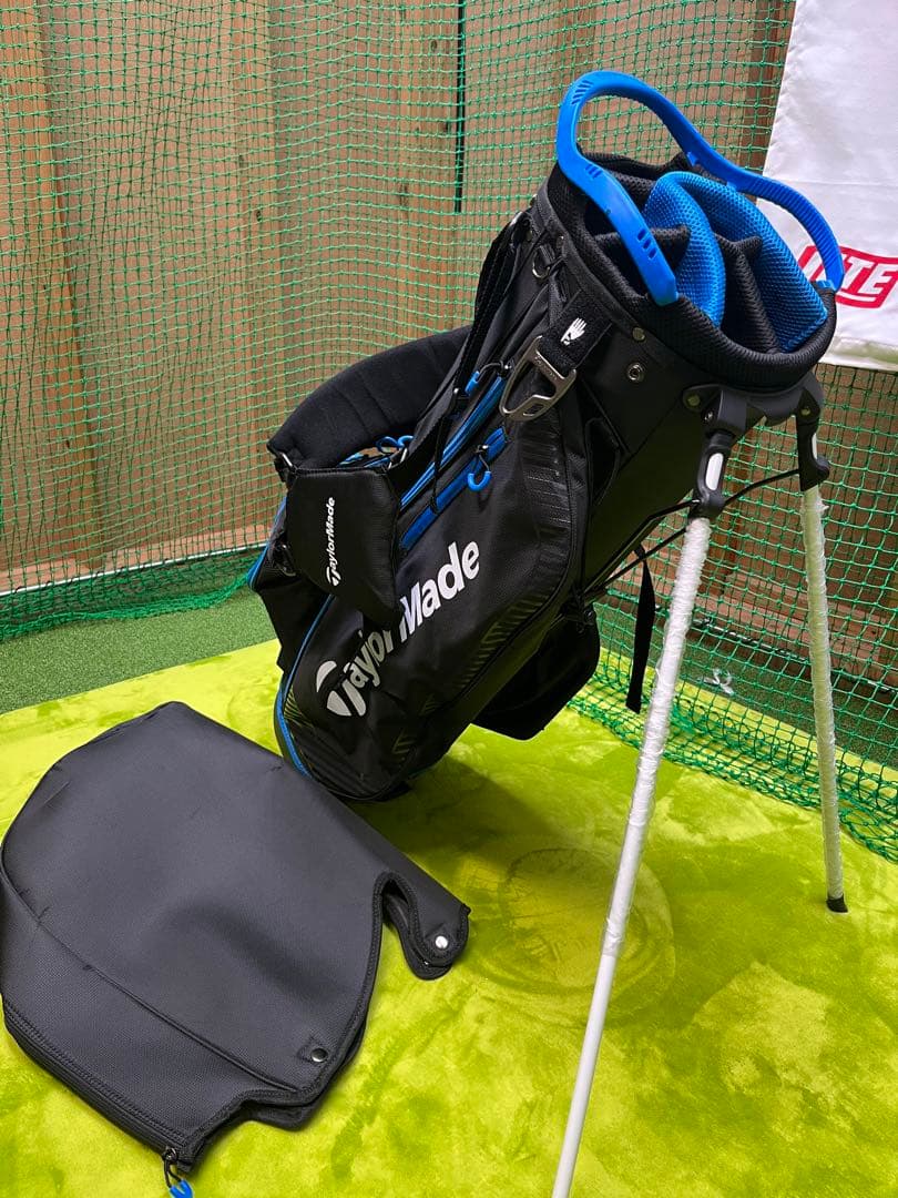 TaylorMade スタンドキャディバッグ ブラック/ブルー