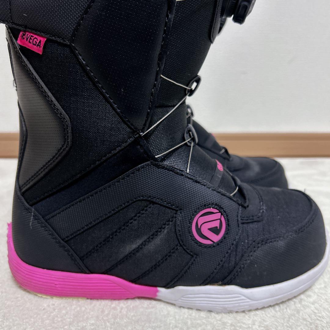 美品 FLOW フロウ VEGA BOA ベガ ボア 24.5 スノボ ブーツ