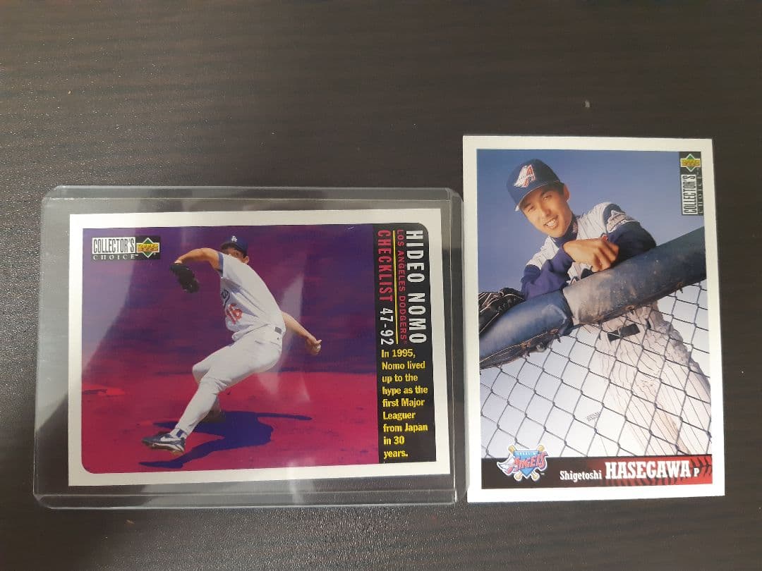 メジャーリーグカード(ドジャース野茂、長谷川含む)