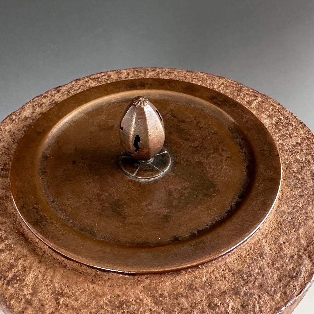 茶道具　筒釜　横倉友次郎　共箱　山形鋳物　釣釜　　風炉用　茶事　稽古　野点