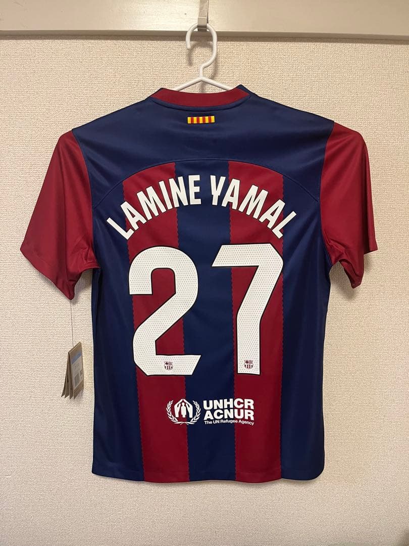 ラミンヤマル　バルセロナ　ユニフォーム　正規品Barcelona yamal