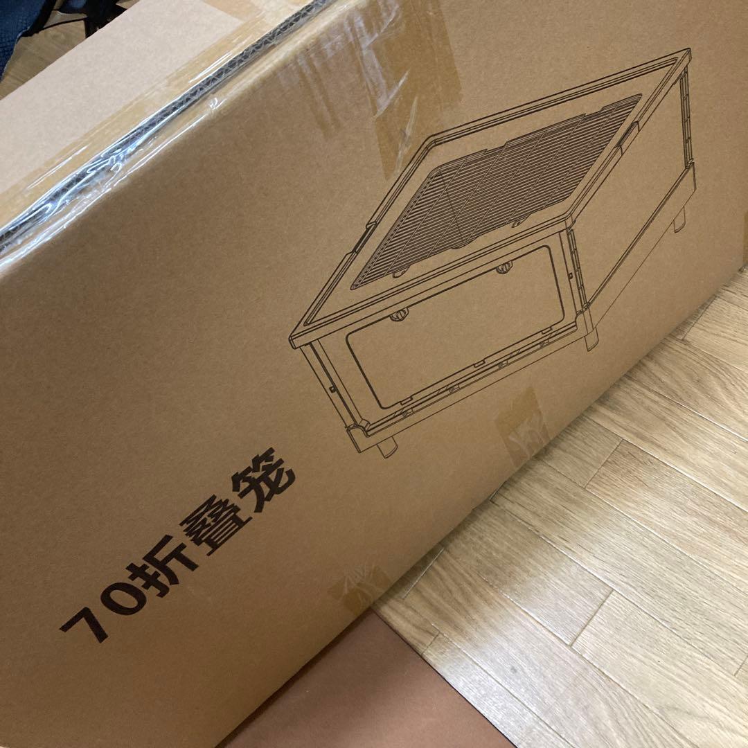 MCHNHUA 大型　透明ハムスターケージ　折りたたみ式　アクリル