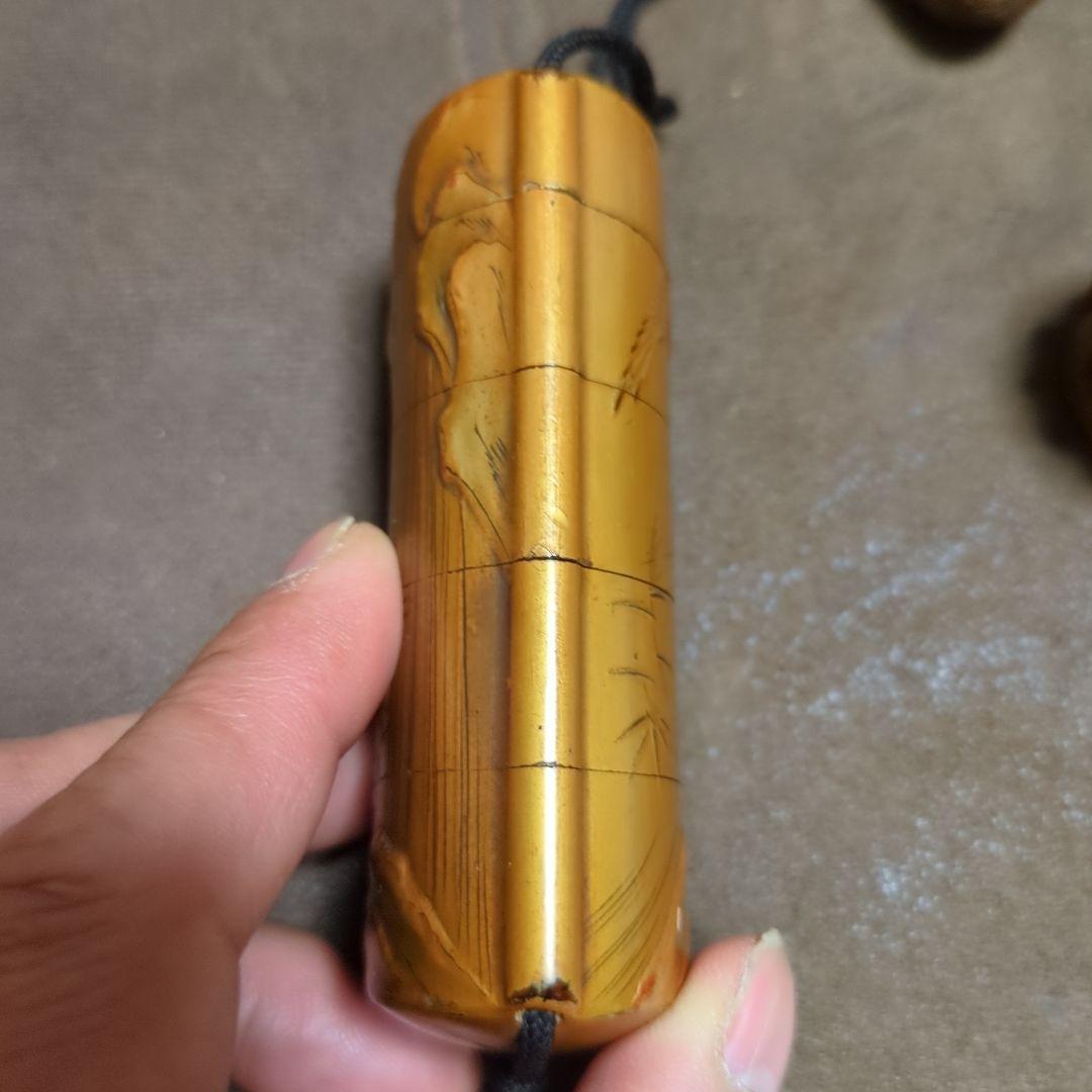 印籠 根付 木箱　他