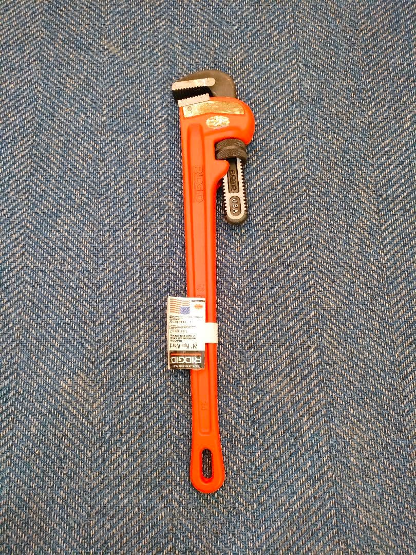 24インチ　パイプレンチ　RIDGID