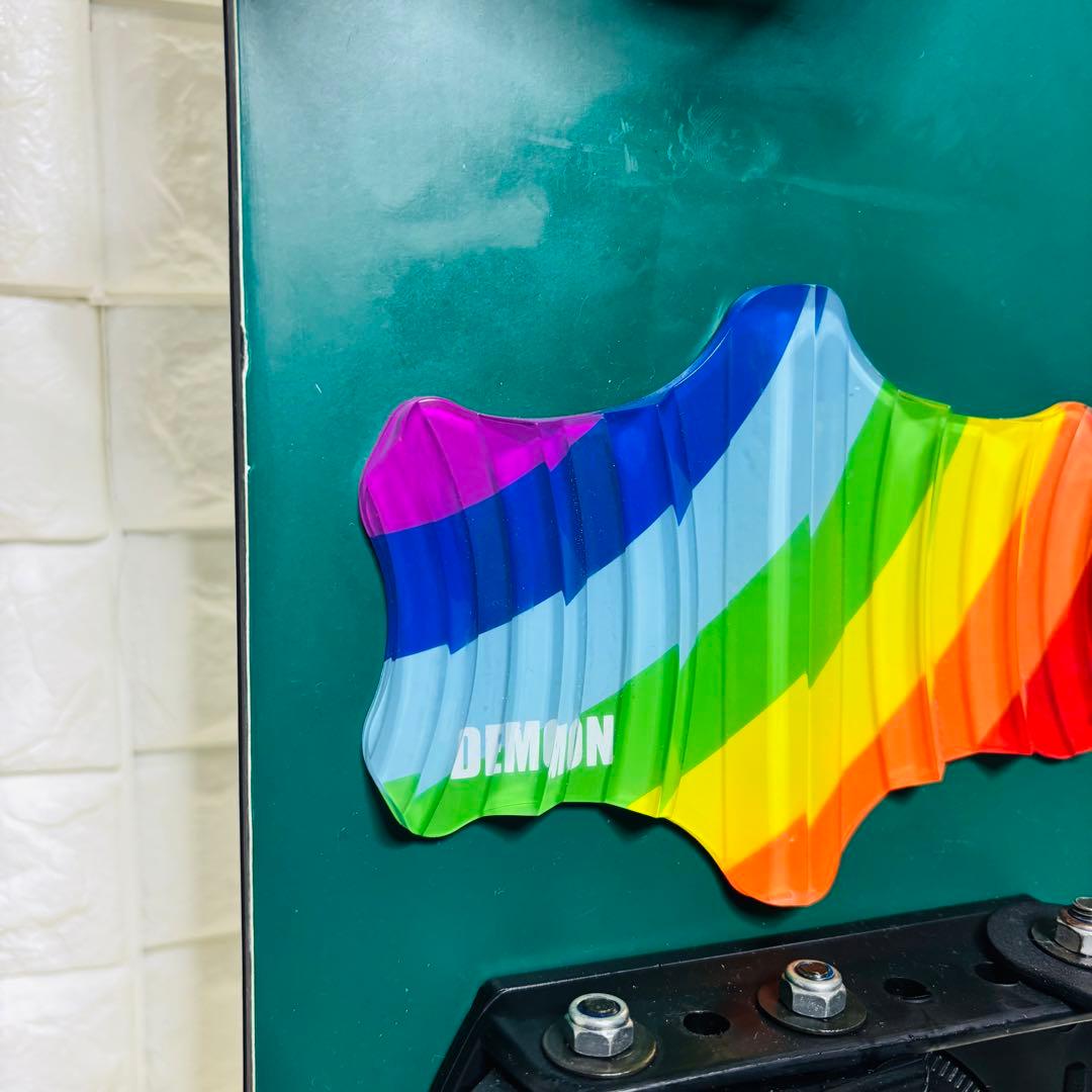 【キッズスノーボード2点セット】　DEMON BOADER 118cm