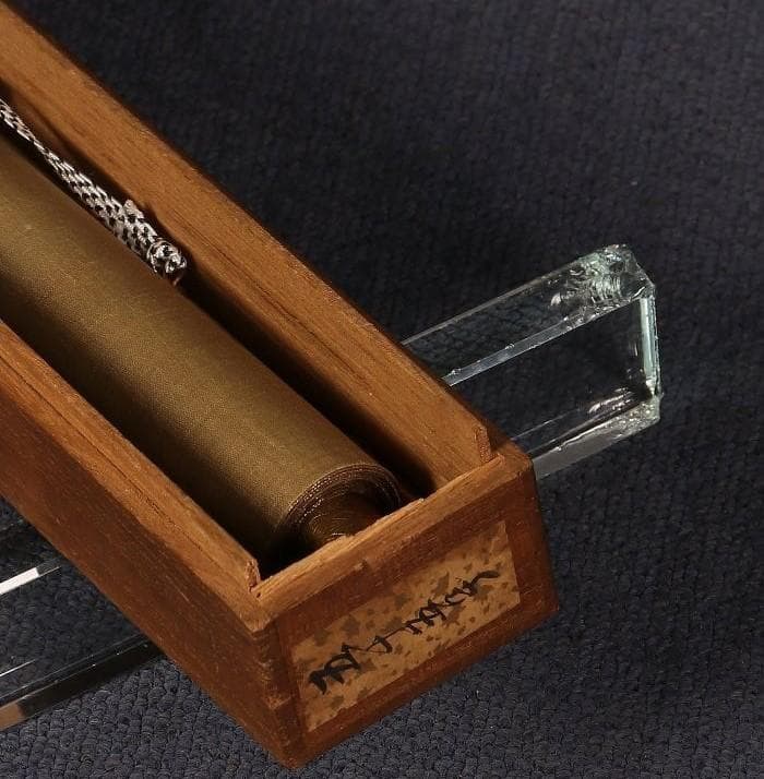 ◆『蓮如上人 名号 極書』 糸引名号略縁起蔵印有◆検）空海 親鸞 法然 最澄