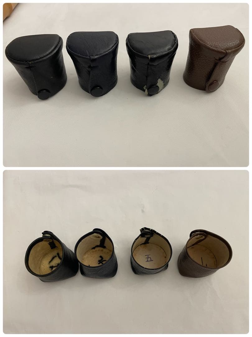 ❷超希少 尺八 昌山4本 銘なし1本 5本まとめ売り ケース付き 和楽器