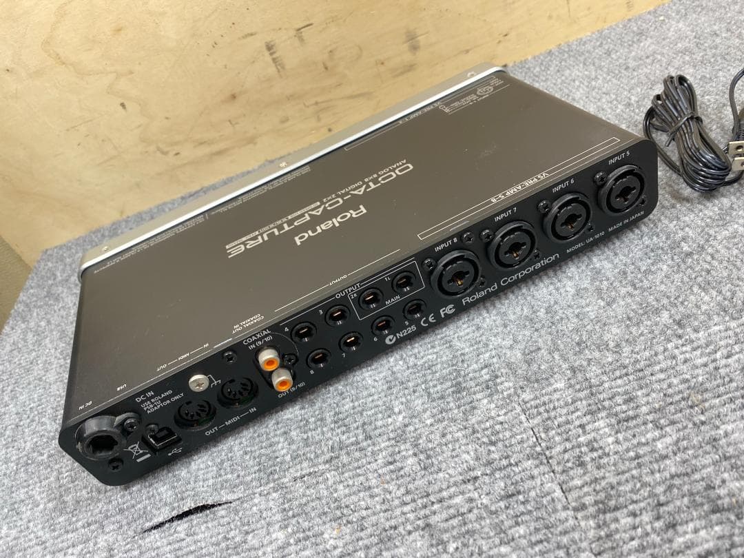 roland octa capture UA-1010 インターフェース